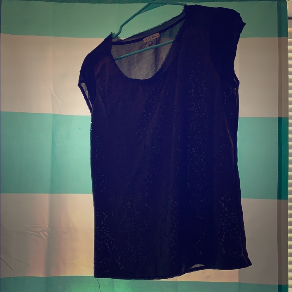 KESSLEY.co shirt with cut out designs
